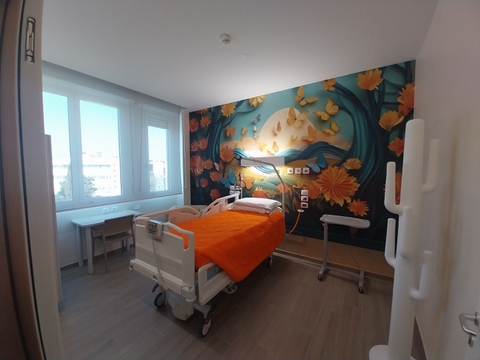 Der neue pädiatrische onko‑hämatologische Day Hospital im Infermi‑Krankenhaus in Rimini Der neue pädiatrische onko‑hämatologische Day Hospital im Infermi‑Krankenhaus in Rimini
