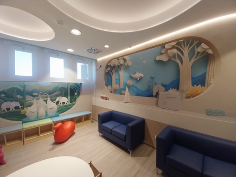 le nouveau Day Hospital Onco‑hématologique pédiatrique à l’Hôpital 'Infermi' de Rimini le nouveau Day Hospital Onco‑hématologique pédiatrique à l’Hôpital 'Infermi' de Rimini